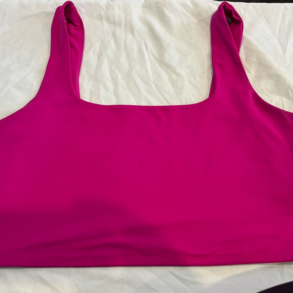 Express Hot Pink Sleeveless Top